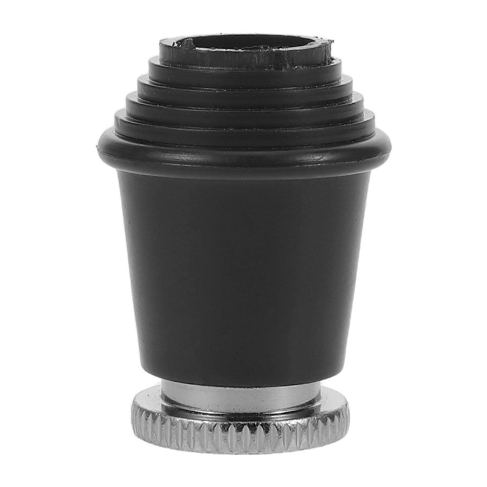 1 Set Bass Drum Threaded Feet - Floor Drum Leg Rubber Tips Replacement With Lock Nut Anti Slip Percussion Accessories For Musical Instruments