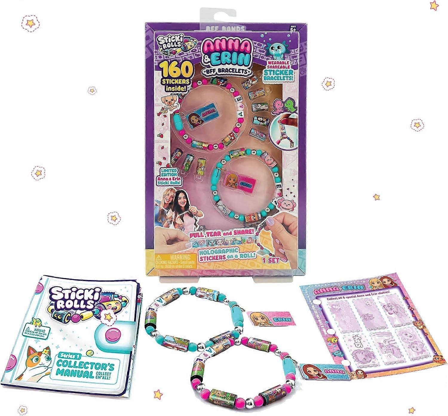 Sticki Rolls - Anna & Erin BFF Pack Collectable Toy