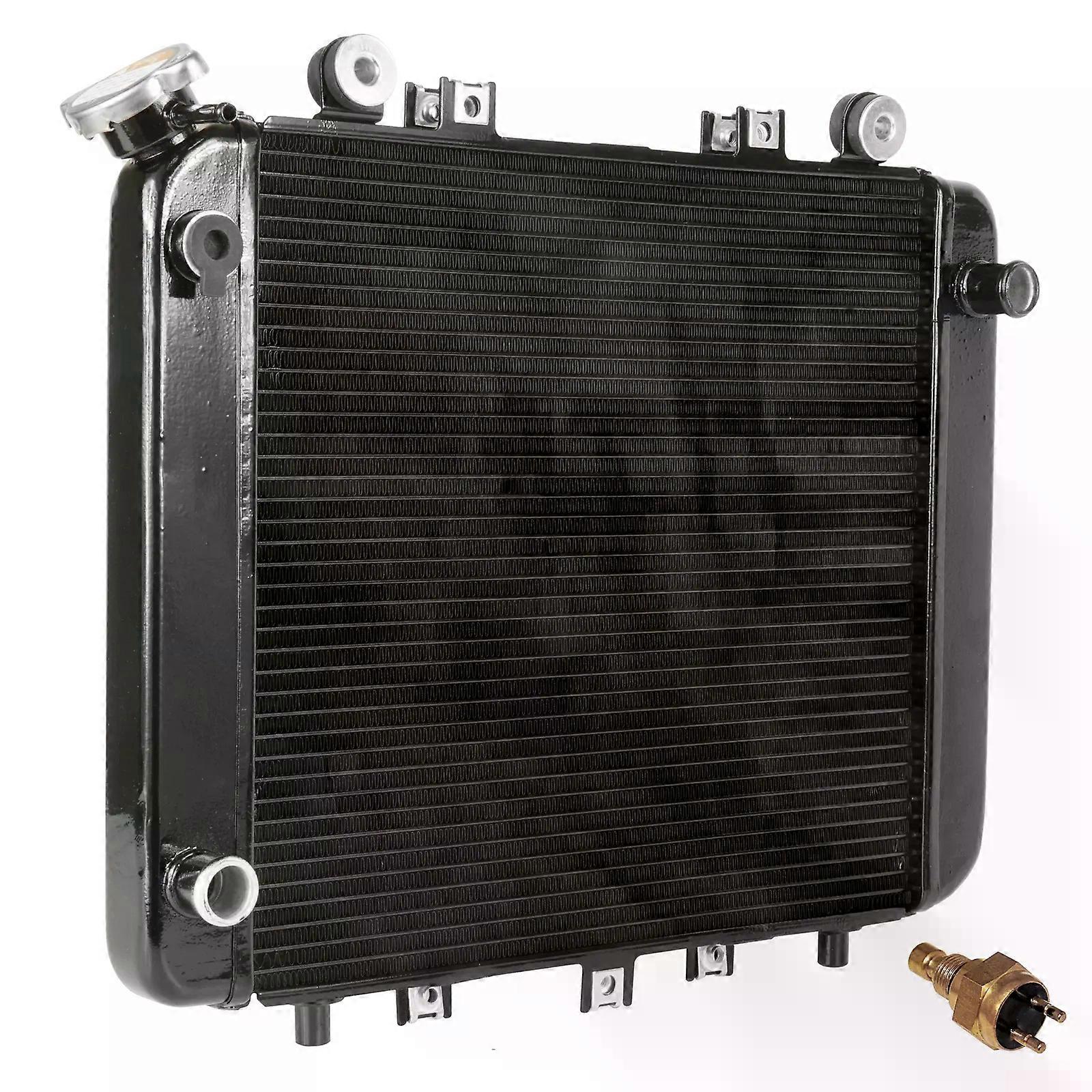Radiator With Sensor Switch Fan for Kawasaki 390600016 39060-0016 / 27010-1202 NO.99194