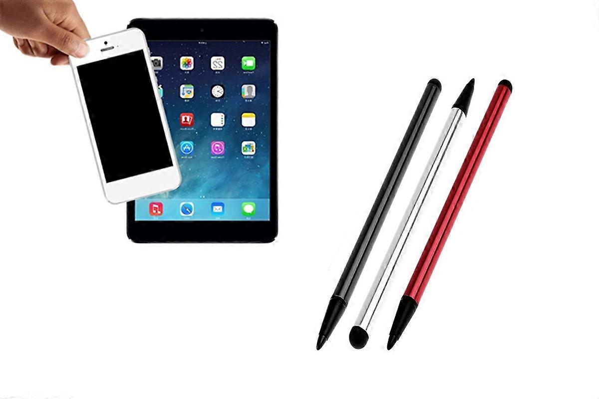 3Pcs Capacitive Resistive Stylus Pen Universal High Sensitive