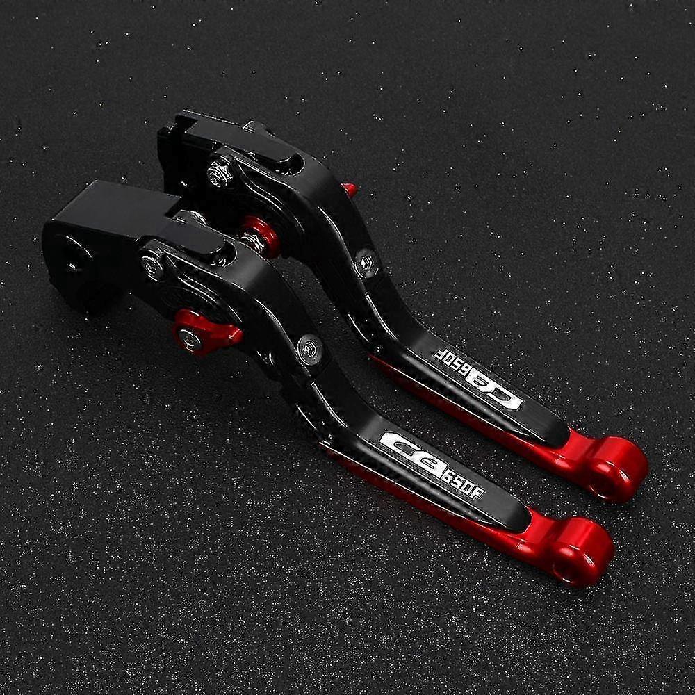 Adjusted Brake Clutch Lever Handle and Hand Grips Set for Honda CB650F CBR650F in Years 2013-2019