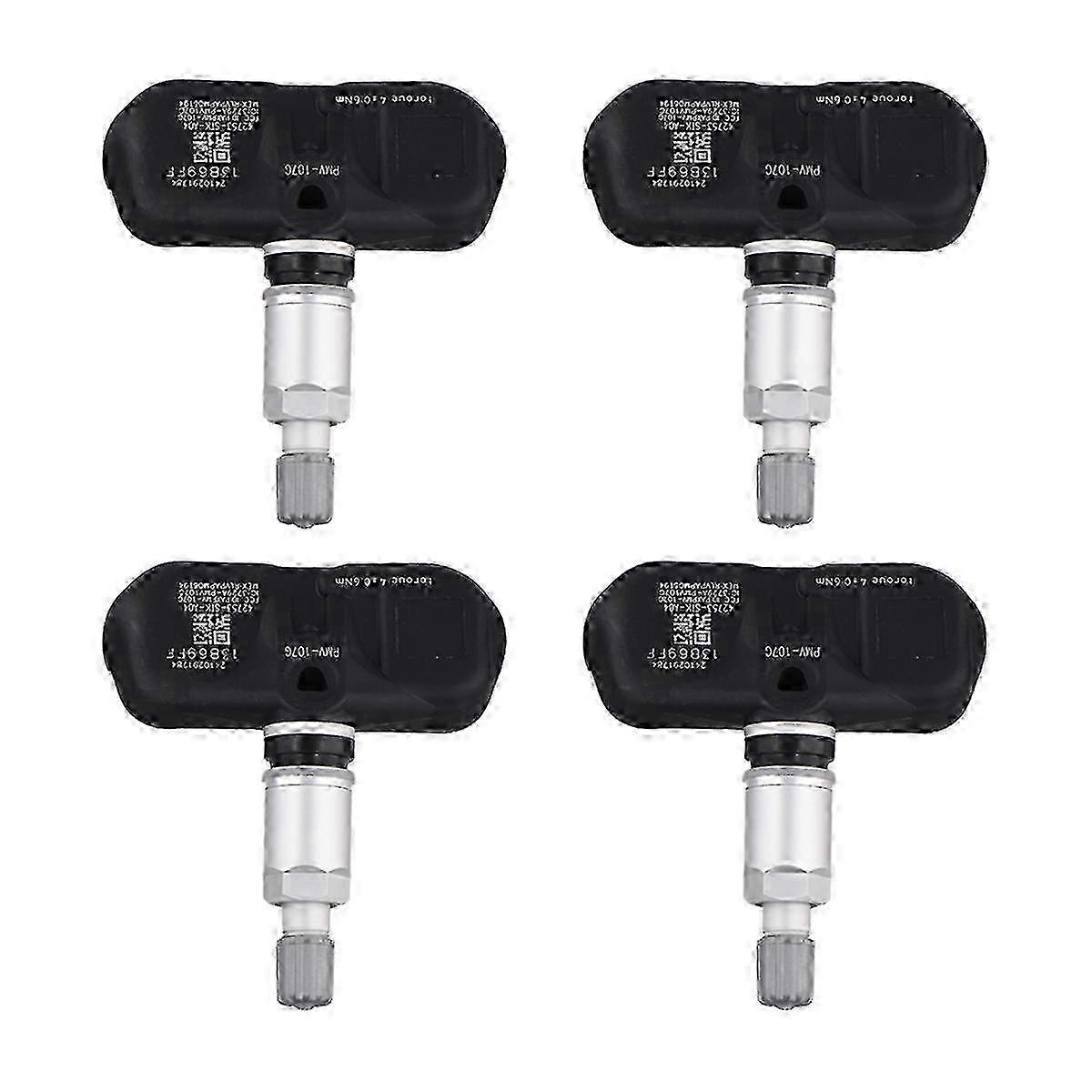 4Pcs Car TPMS Sensor 42753STKA04 for TSX Pilot Tire Pressure Sensor Monitoring SystemAs Shown SZRH A-W