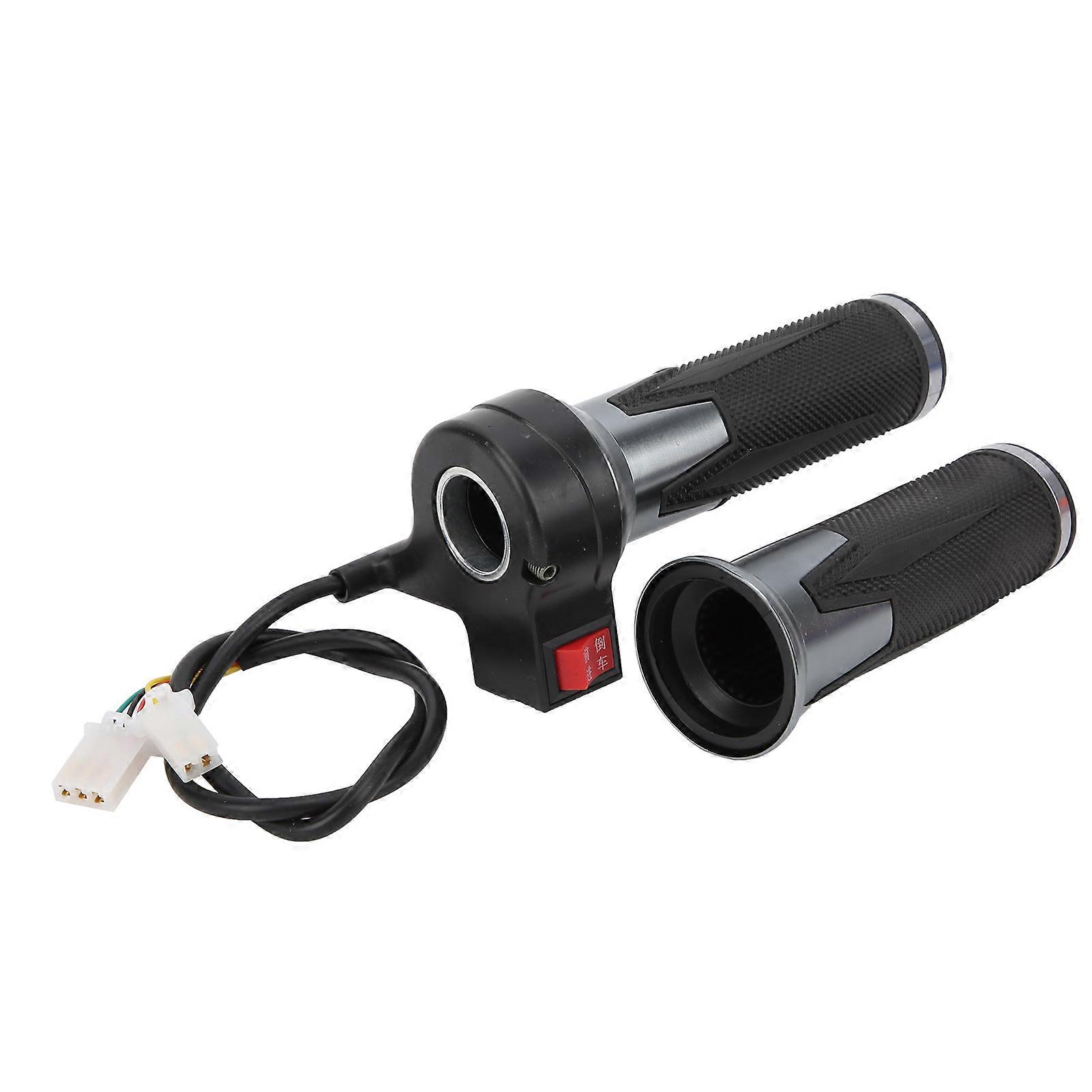 1Pair Throttle Handle Grips Handlebar for Electric Bicycles with Forward and Reverse Gear