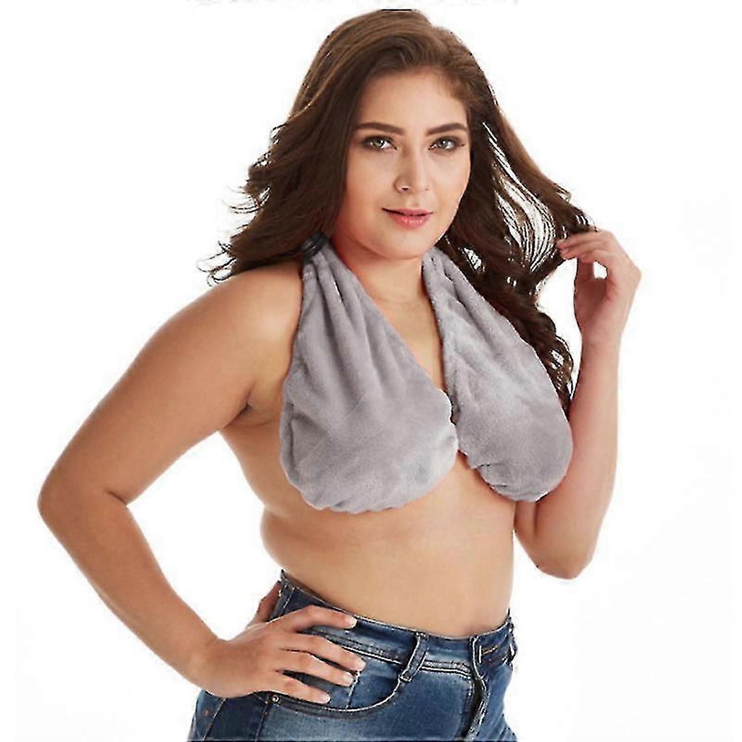 胸罩毛巾，浴巾，挂脖，乳房包裹，乳房，挂脖，女士护理巾