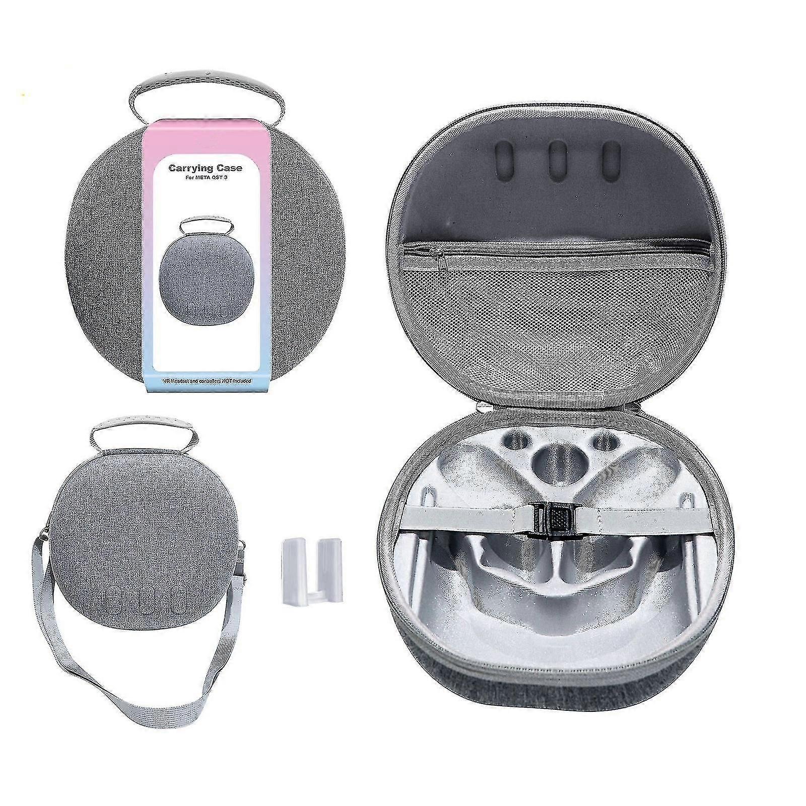 Carrying Case For Meta Quest 3, Portable Travel Storage Bag For Meta Quest 3 Vr Headset And Controllers, Meta Quest 3 Accessories