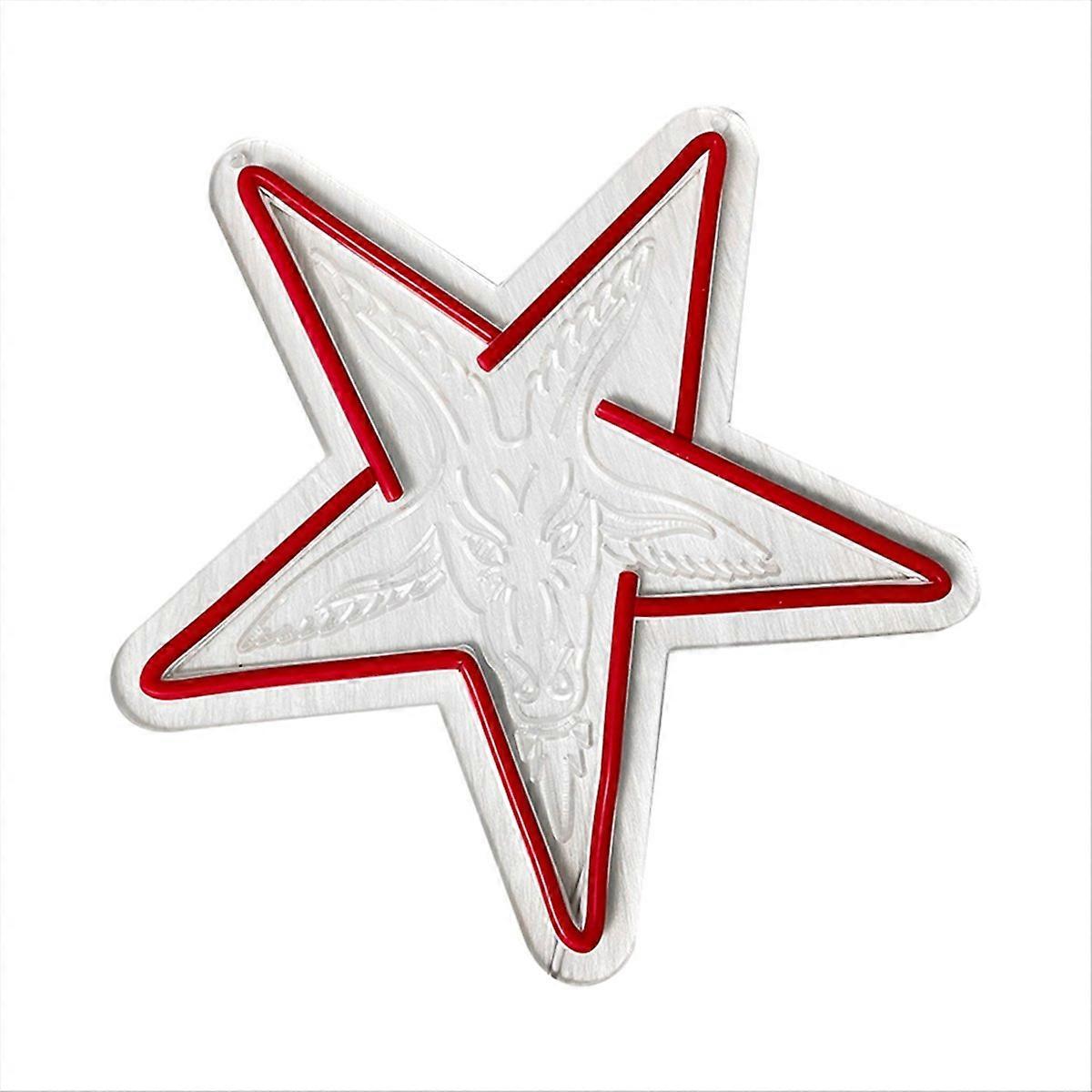 Baphomet Gothic Neon Sign
Three-Dimensional And Inverted Five-Pointed