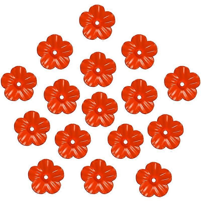 Prettyui 10PCS Hummingbird Feeder Replacement Flowers Feeding Port Replacement Bird Feeder Replacement Parts For Hummingbird Feeder