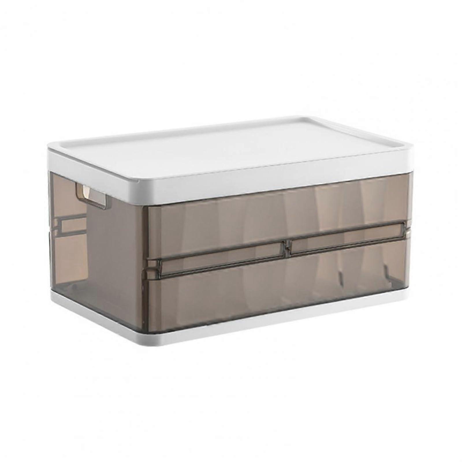 Bins for Organization Large Capacity Wardrobe Clothes Storage Box Garment Box with Stackable Design Household Supplies