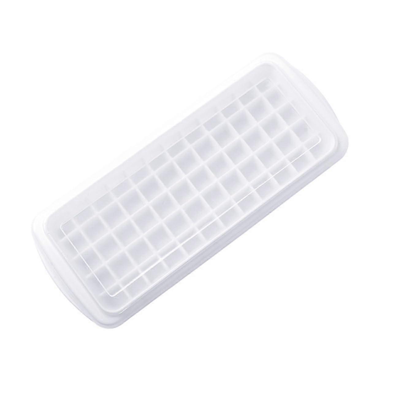 Ice Cube Tray 60 Grids with Lid for Freezer Drinks Snacks Food Storage at Home Kitchen