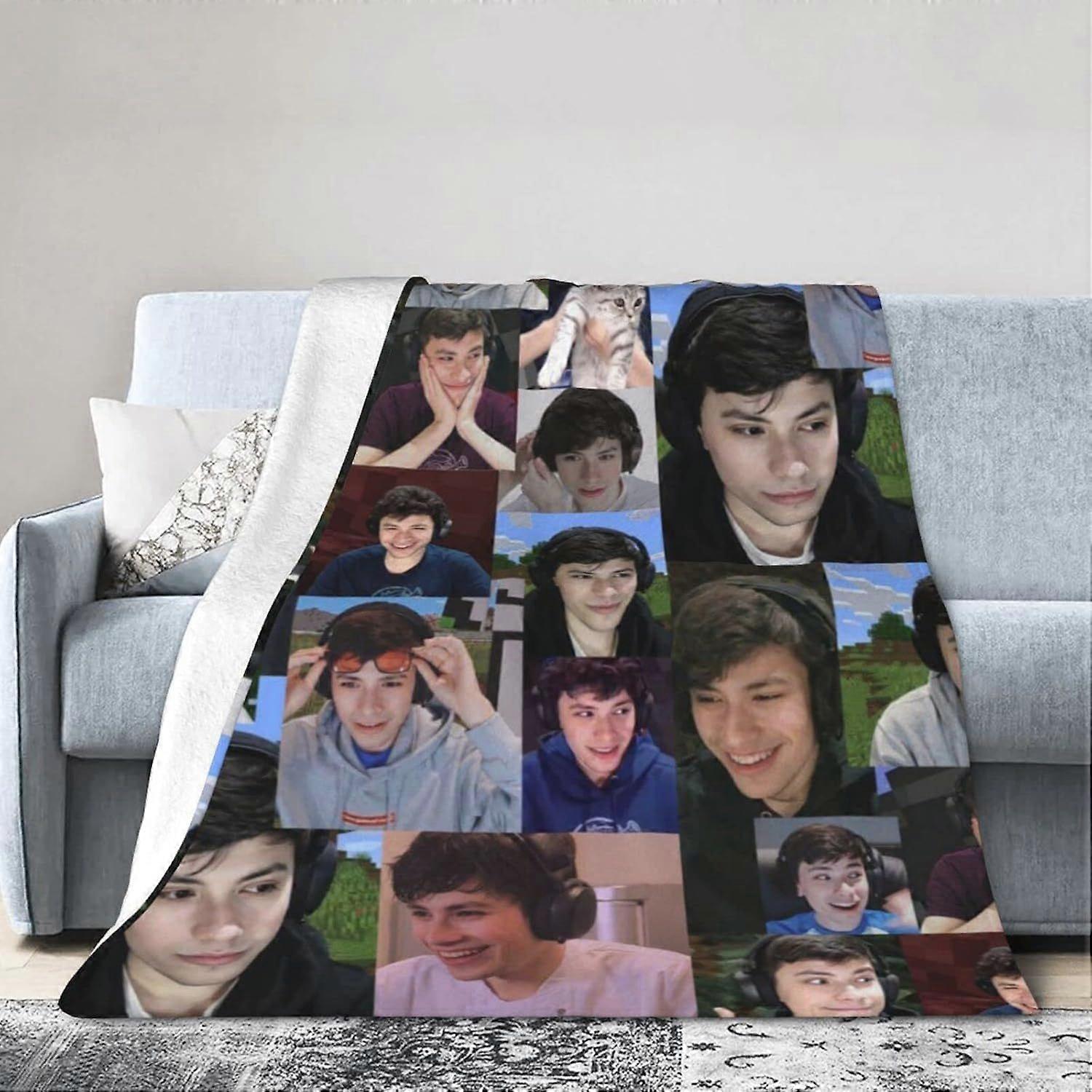 Georgenotfound Blanket, Ultra Soft Lightweight Flannel Fleece Throw Blankets Warm Air Conditioning Blanket For Couch Sof-pasxc101