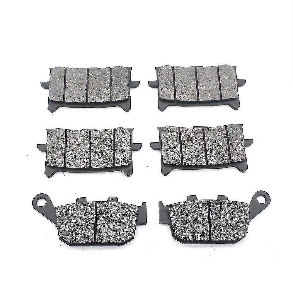 Front and rear brake pads for XAdv 750 and CBR650R
