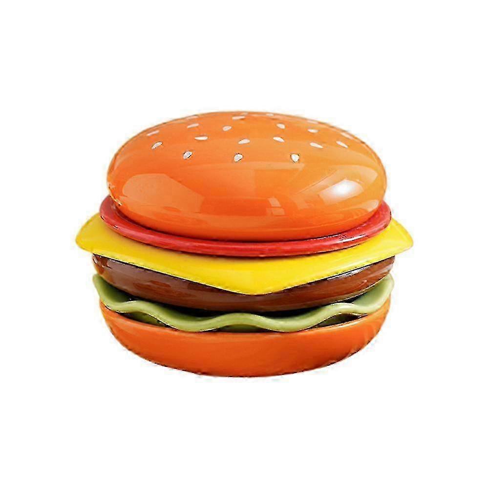 w Burger 6-Layer Mini Dinner Plate, Dessert Plates 6-Piece Combination Set