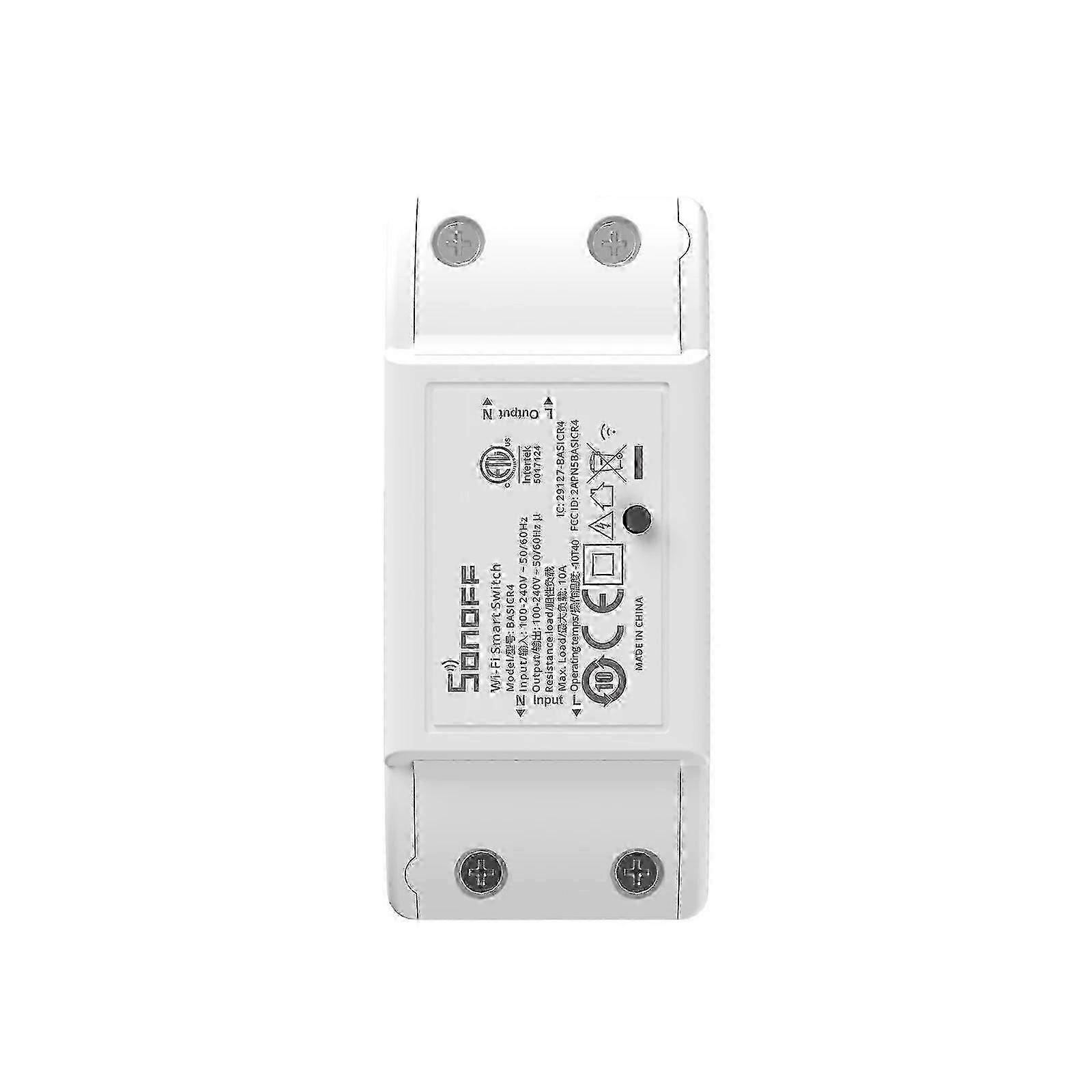 SONOFF BASICR4 WiFi Switch DIY Universal Breaker Relay Moudle Timer Smart Home Magic Switch Mode eWeLink Wireless Remote Control