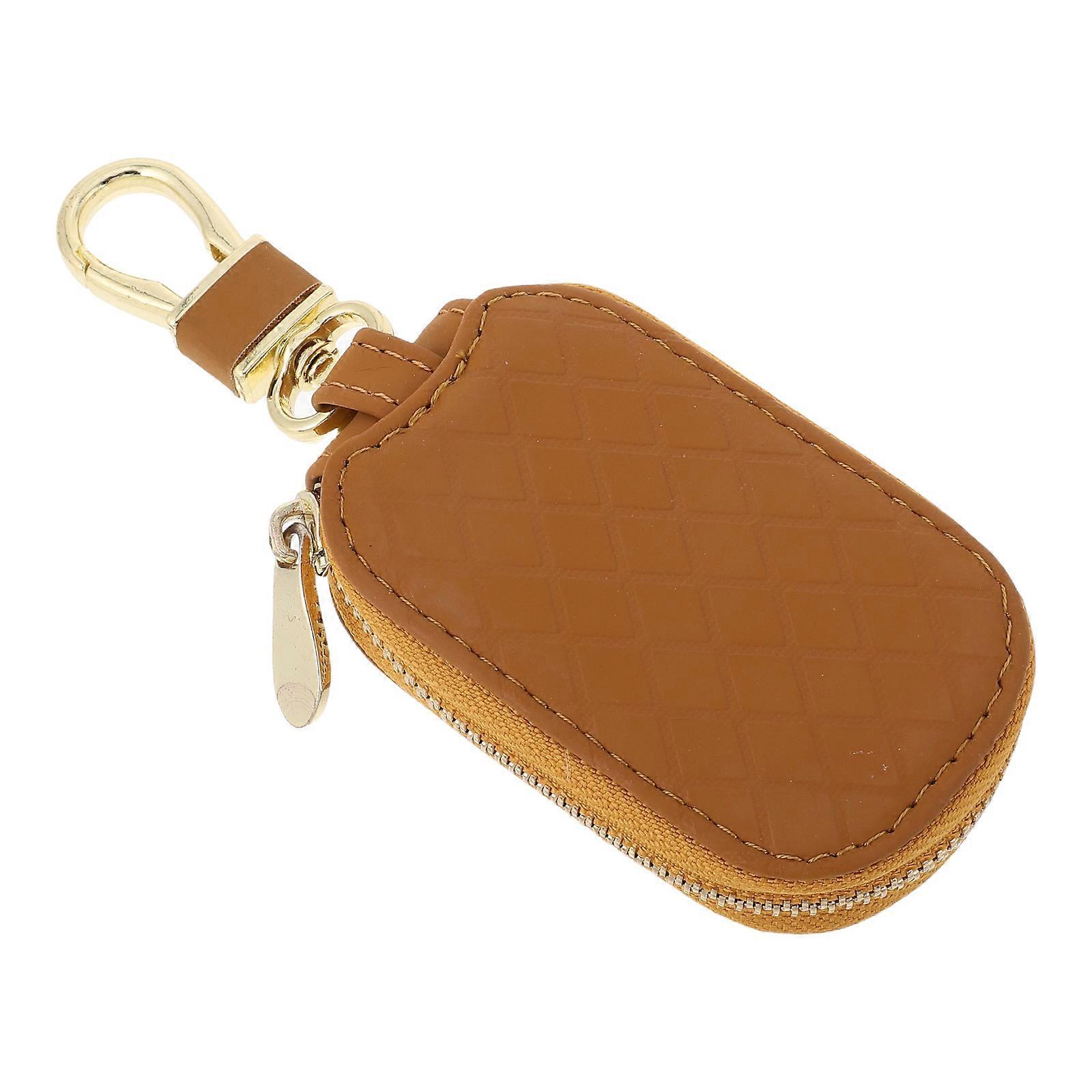 Car Key Cover With Key Fob Holder Attachment For Car Compact Design Durable Key Protection 1Set