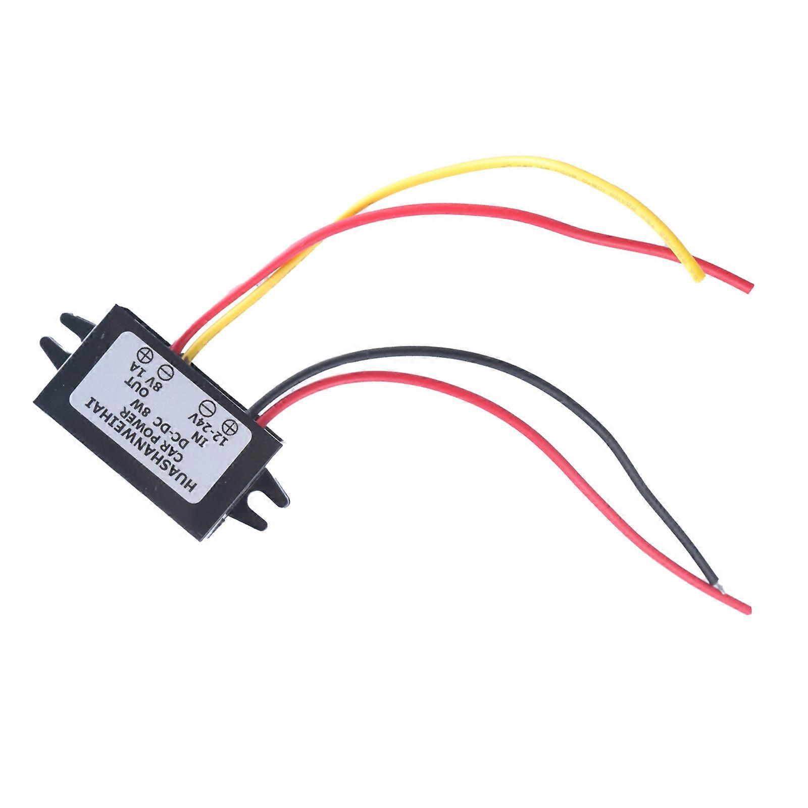 Buckk Converters 12V 24V to 8V 1A Reduces Voltages Regulator Automatic Buckk Step Down Powers Module Multicolor