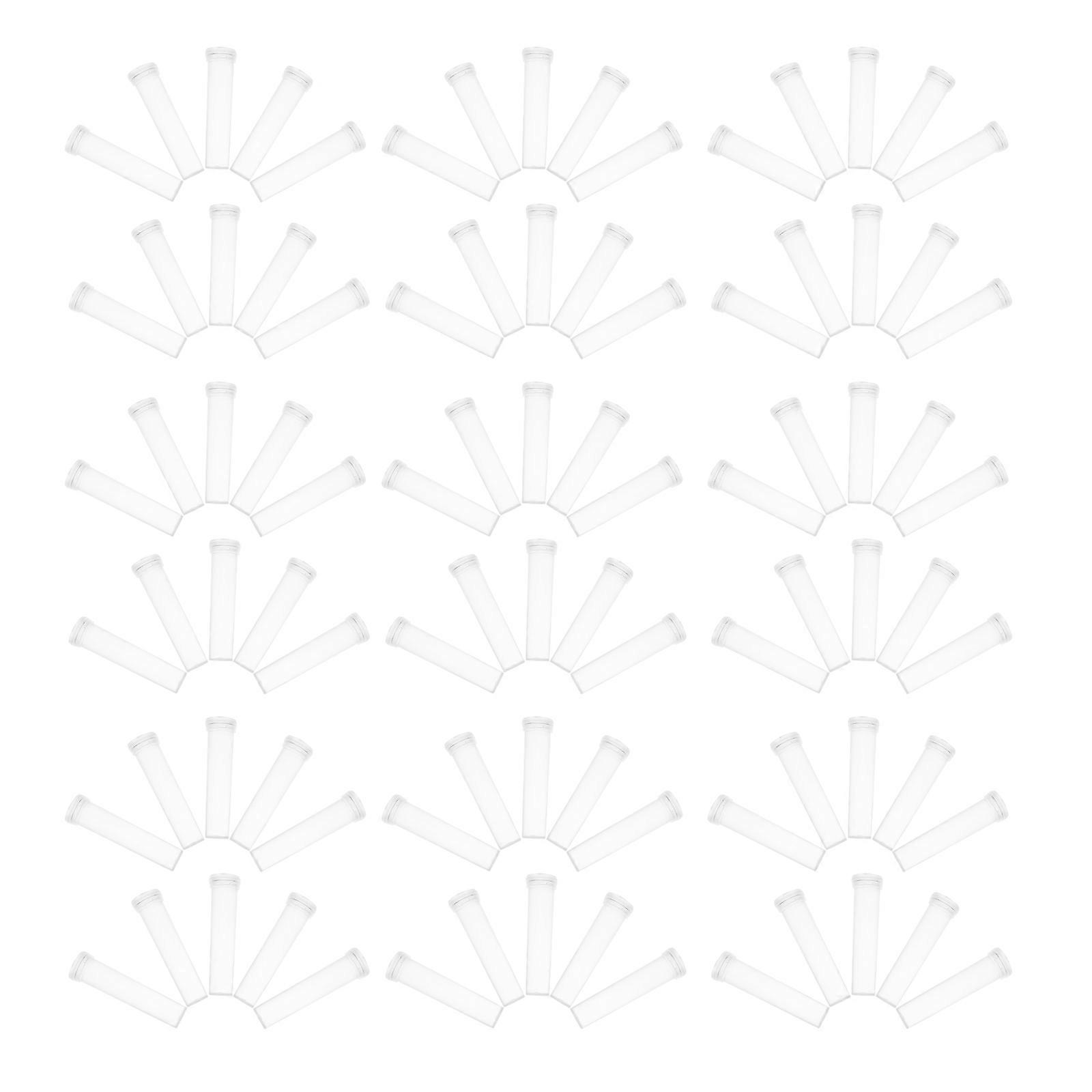Plastic Transparent Floral Water Tubes for Plant Propagation 100Pcs Flower Holders