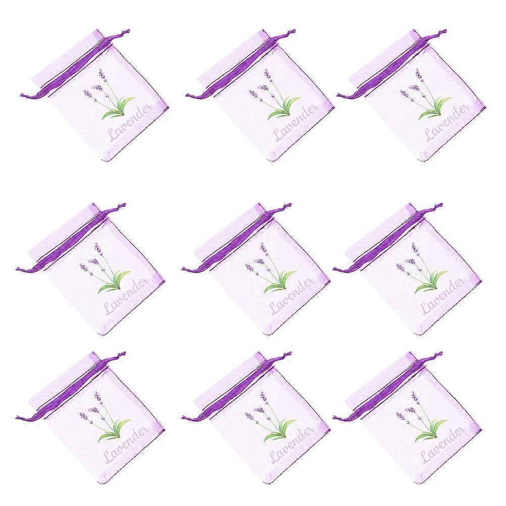 Small Mesh Lavender Pouches With Drawstring Closure For Home Use And Closet Storage Ideal For Fragrance Retention 50Pcs