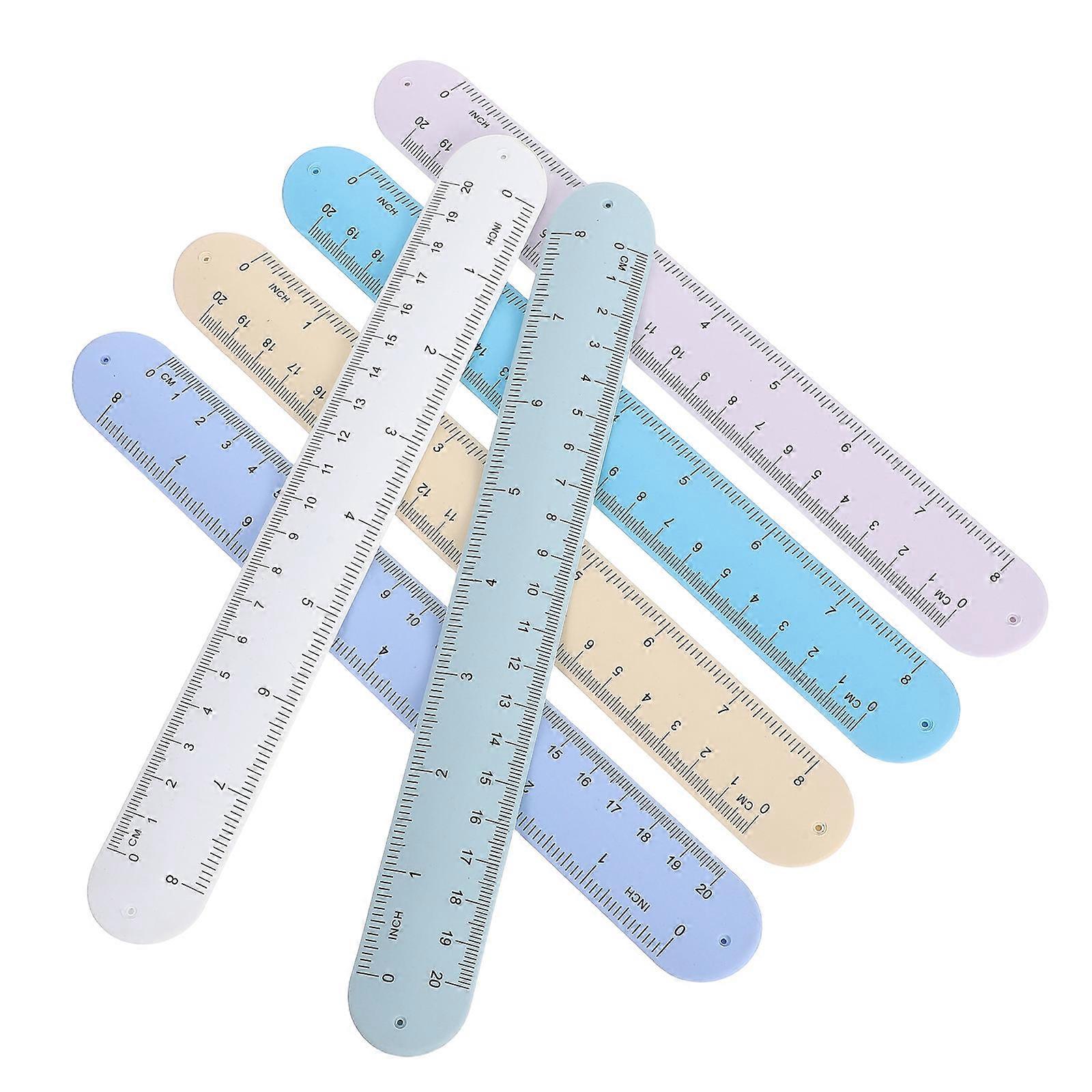Assorted Color Reusable Silicone Wristband Daily Planner with Erasable Notepad Function for Writing 6pcs