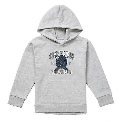 Moletom infantil Star Wars Tie Fighter Heather com capuz