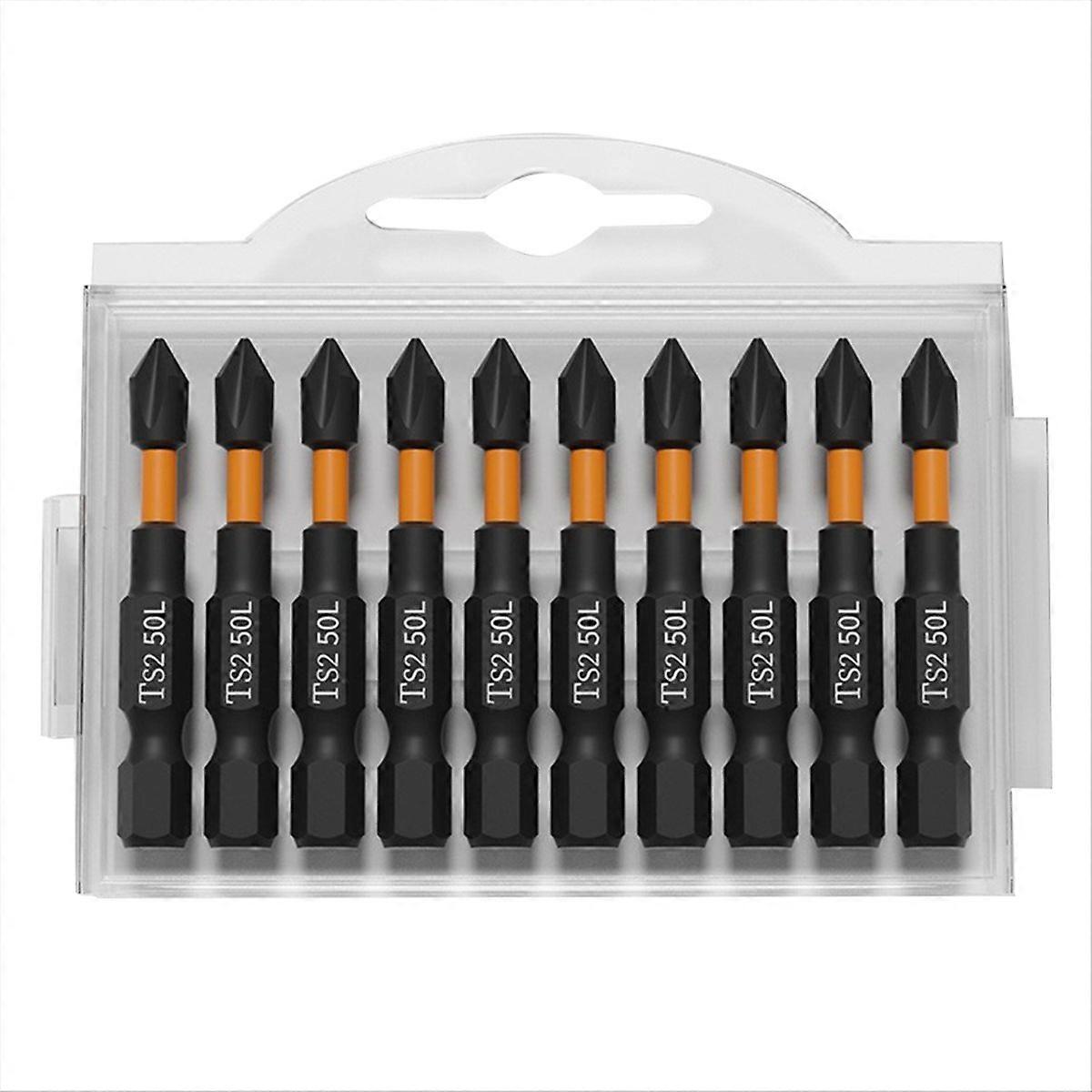 50mm PH2 Magnetic Bit Set Impact Batch Head