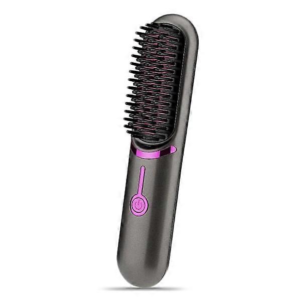 Wireless Heated Brush / Flat Brush - Electric brush with PTC heating