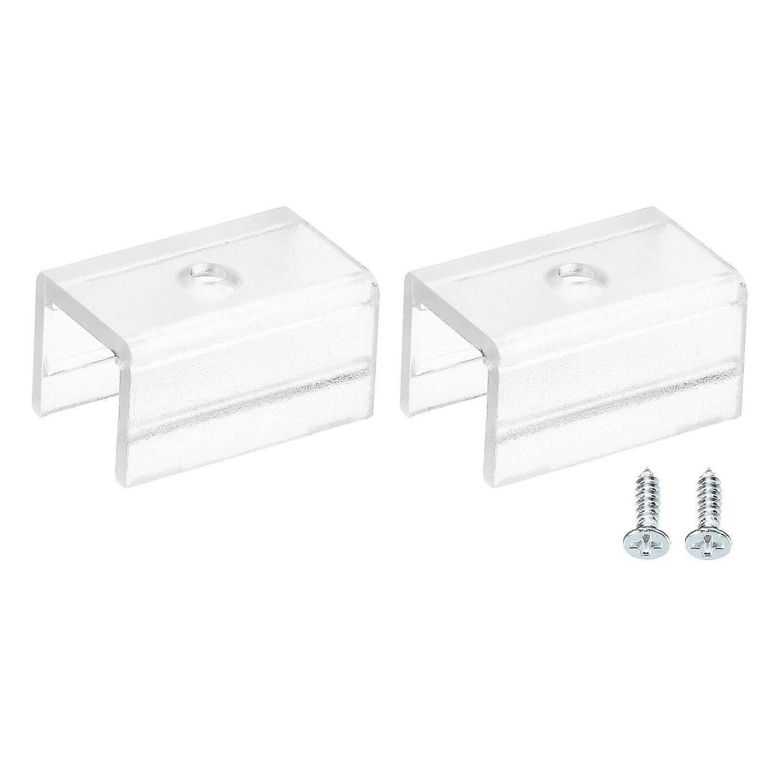 20pcs Rope Light Mounting Clips for 12mm LED Strip Secure Channel Mount Durable Holder