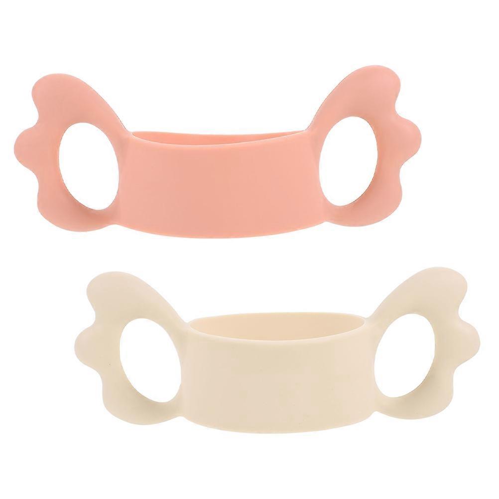 Baby Bottle Handle for Feeding Use with Silicone Material 2Pcs Set