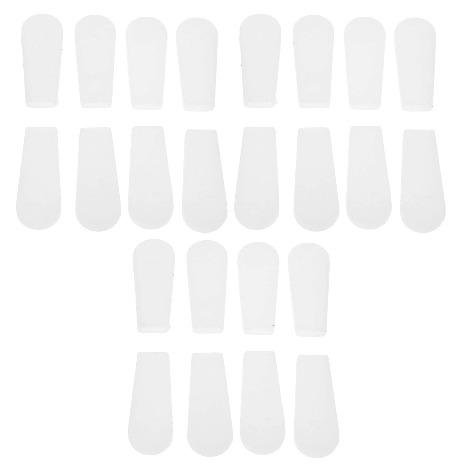 Claw Clip Silicone Protector for Protection 25Pcs White Doll Machine Accessories
