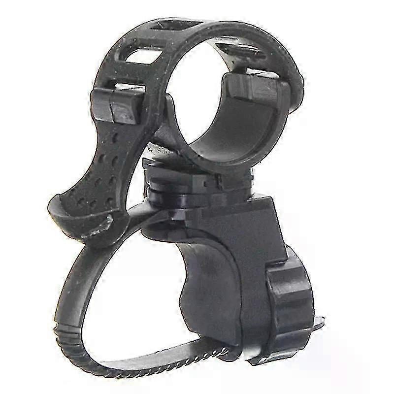 LED Bicycle Headlight Mount Front Torch Clamp Clip Bracket Holder for Cycle Flashlight Universal Bike Accessory