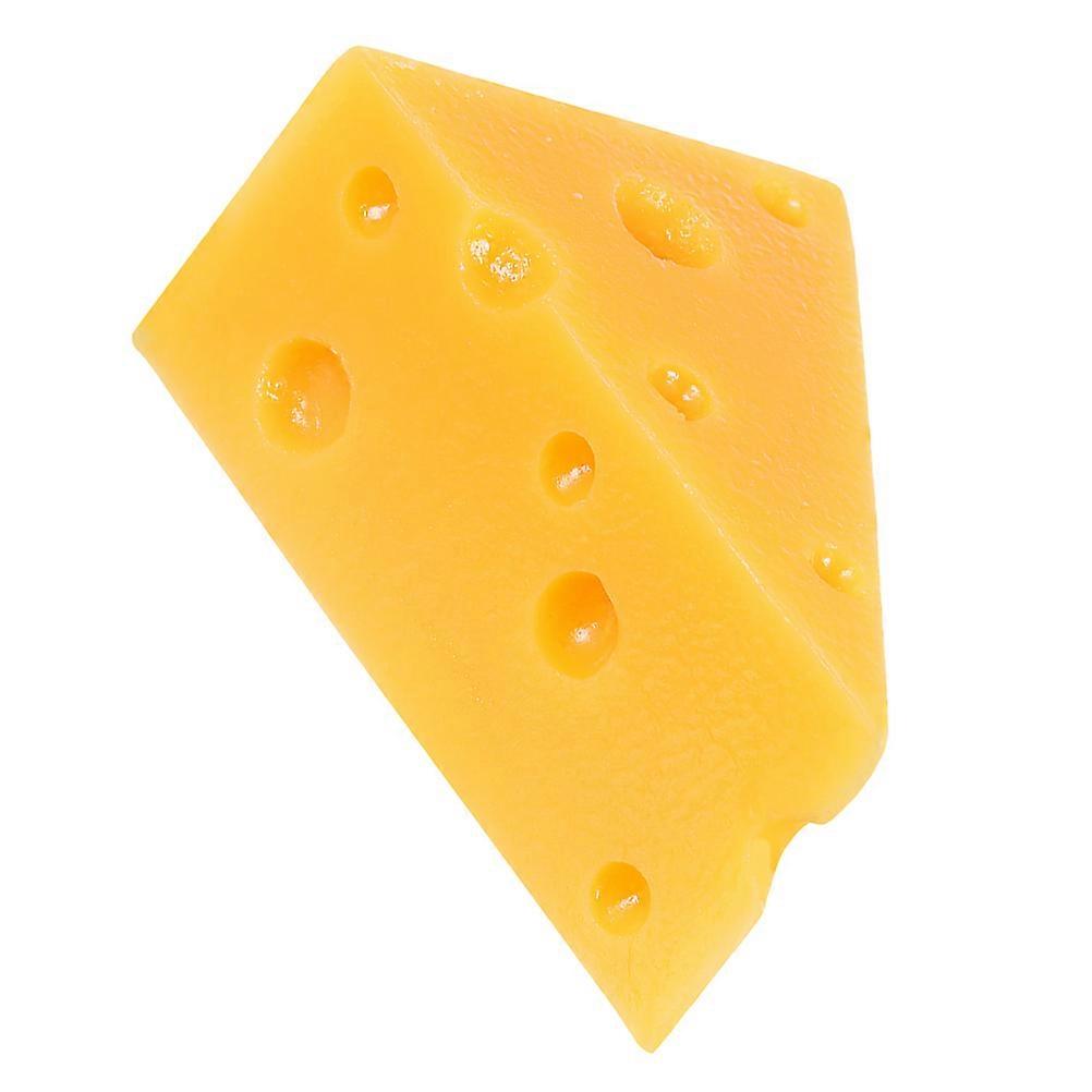 Cheese Model Ornament Artificial Cheese for Teaching Decorative Use