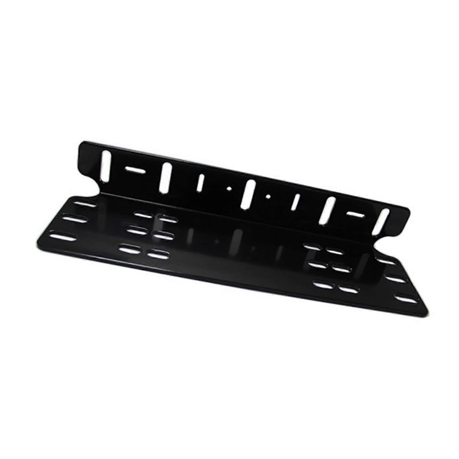 LED License Plate Light Mount with Offroad Bumper Bracket for SUV 4x4 Auxiliary Work Lights