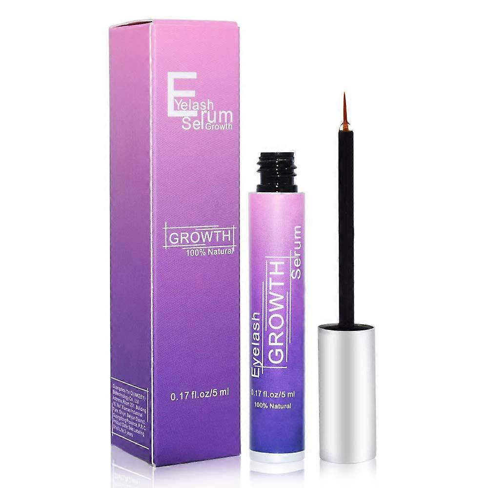 Eyelash Growth Serum for Longer Thicker Lashes, Advanced Lash Serum Enhancer 5ml