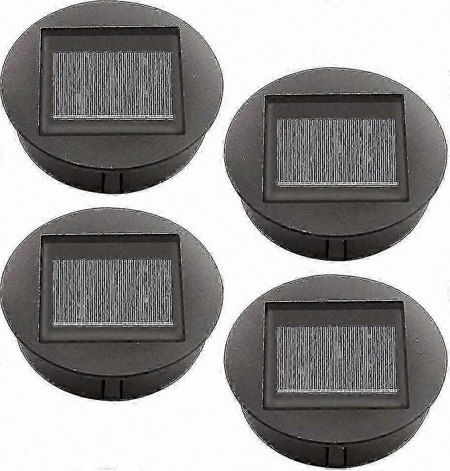 4-Pack LED Solar Light Bulbs with Lantern Covers for Outdoor Use