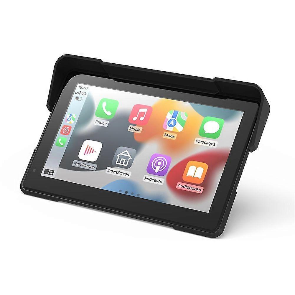 Motorcycle 7Inch Navigation Screen Wireless Carplay Android Auto MP5 Player Portable Waterproof IPS Screen