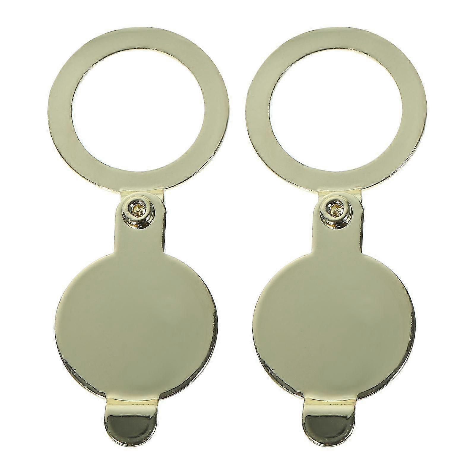 2pcs Copper Peephole Privacy Cover for Apartments