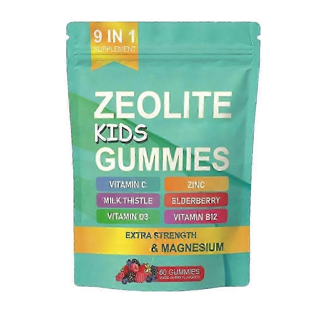 Zeolite gummies: natural detoxification and immune support