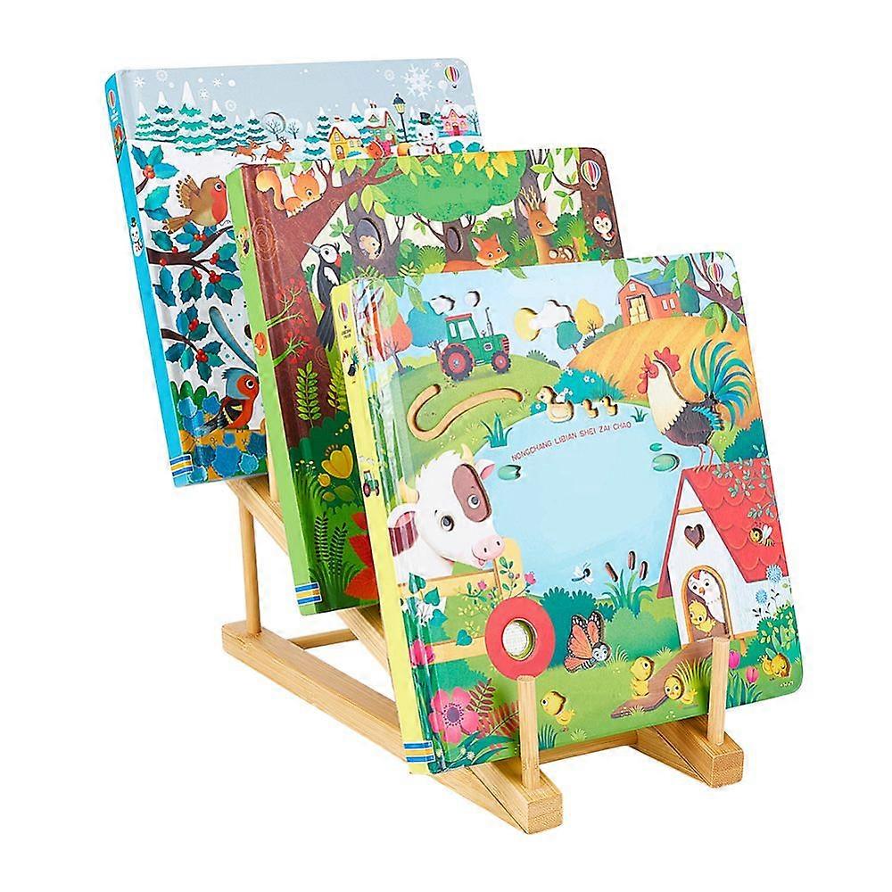 Wood Dish Drainer Rack Kitchen Drying Dish Rack Holders Wheat 13.3x30.8x19.5cm