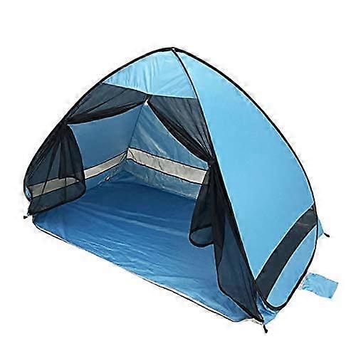 Automatic Pop Up Beach Tent with UV Protection and Wind Resistant Mesh Shelter for Camping