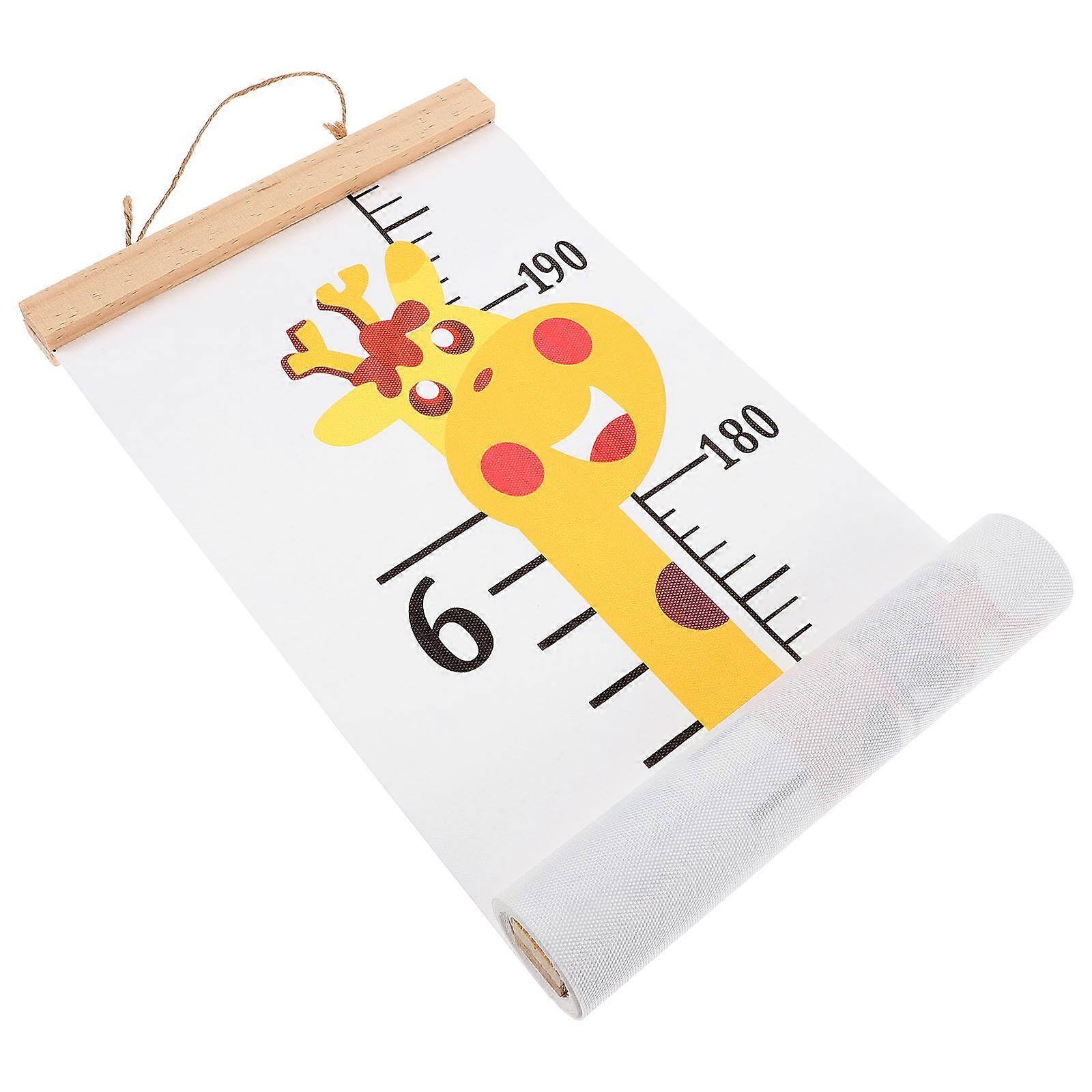 Height Chart for Wall Cartoon Growth Chart Hanging Ruler