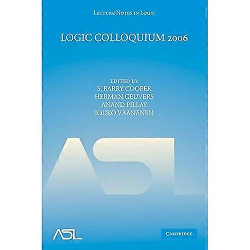 Logic Colloquium 2006