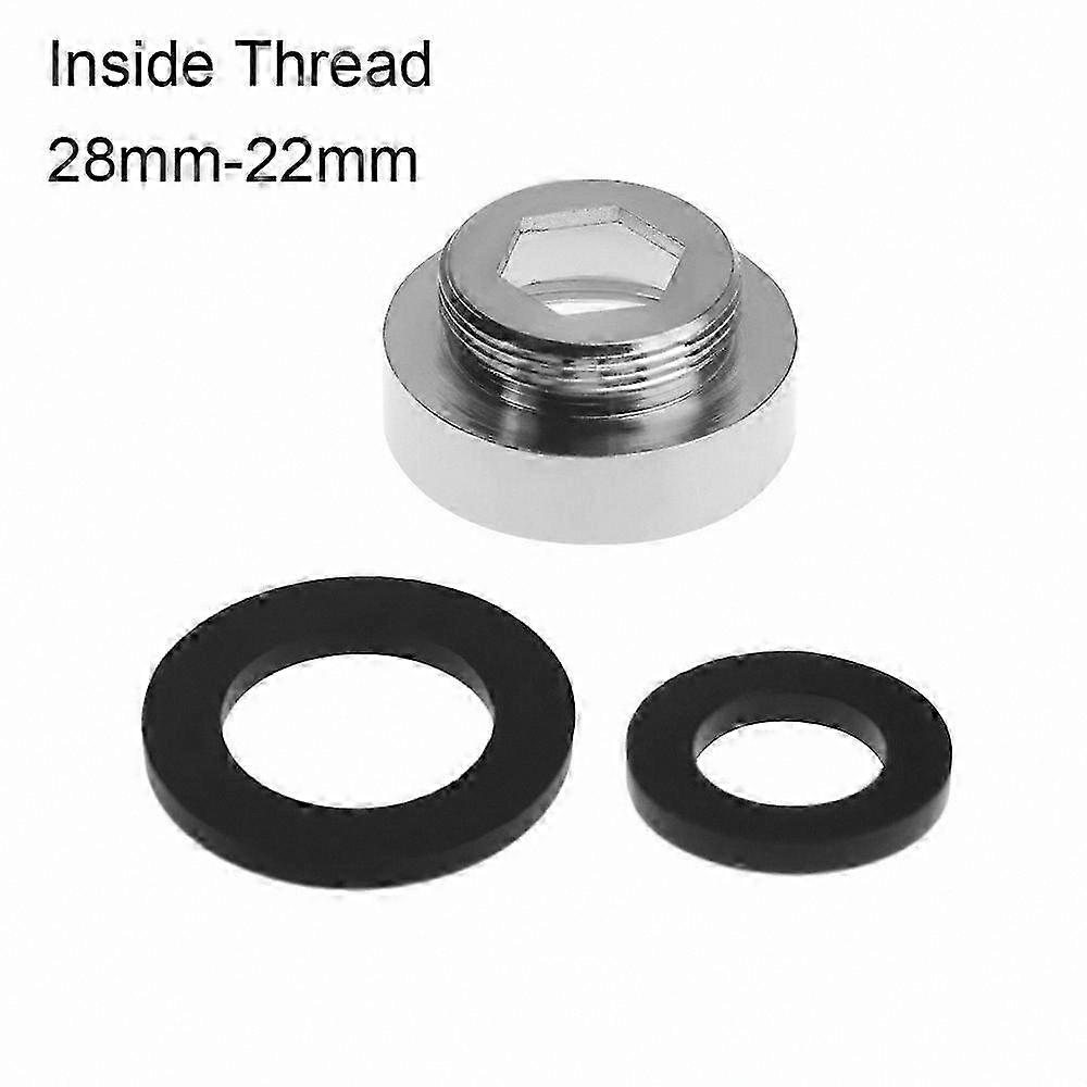 Kitchen Faucet Aerator Adapter with Outer Thread for Water Conservation