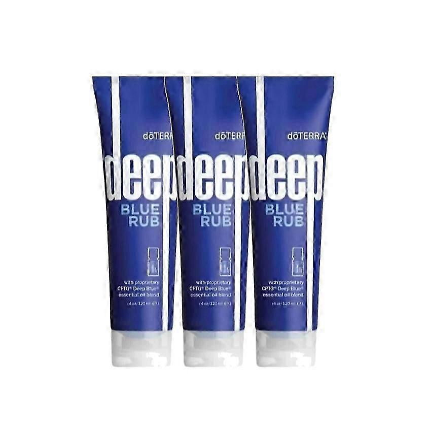 3 Stück Deep Blue Rub 120ml Körperöl