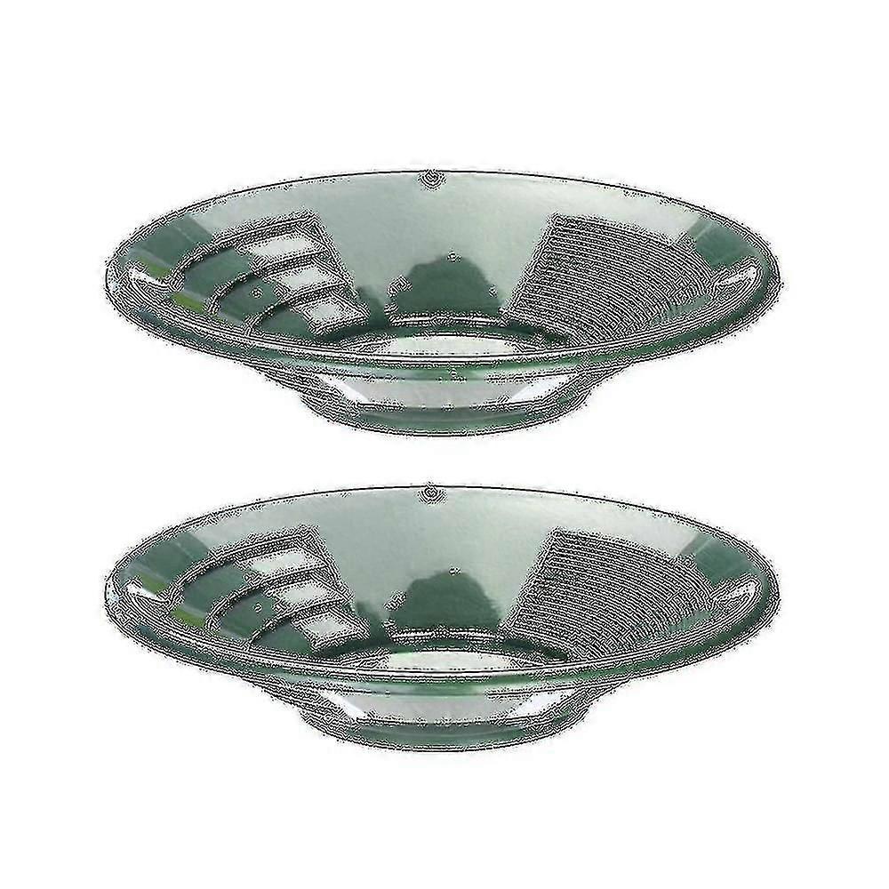2pcs Plastic Gold Pan Basin, Mining Pan Dredging Prospecting River Tool