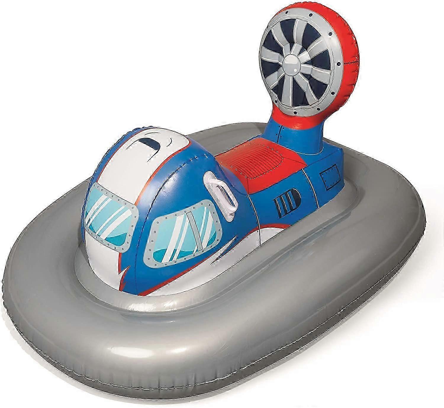 Inflatable Galactic Battleship Pool Float Ride-On Toy