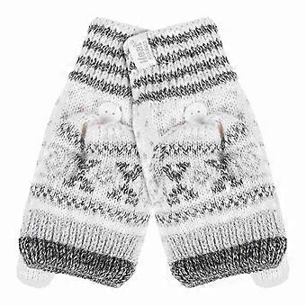 Heat Holders - Ladies Fairisle Thermal Converter Gloves