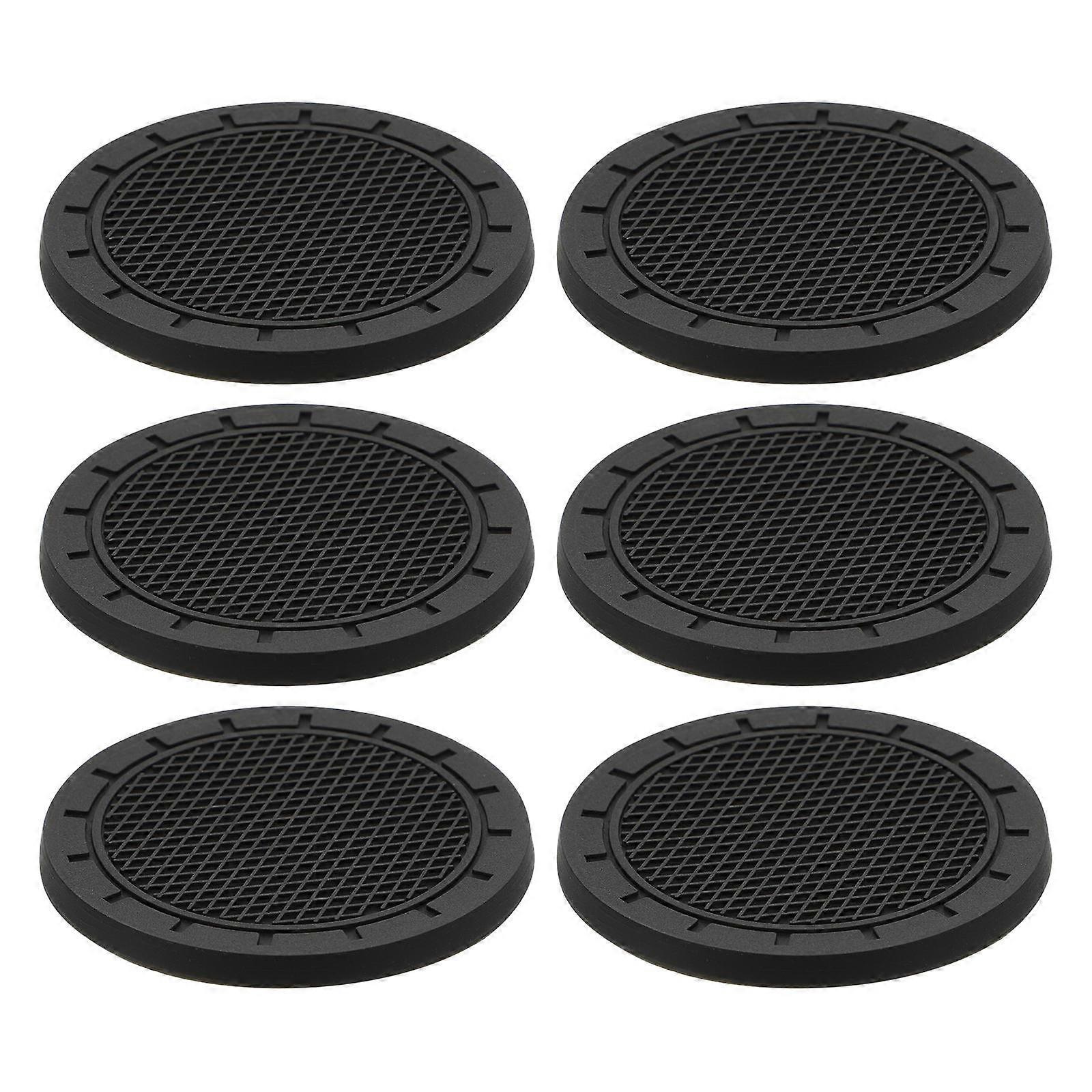 6pcs Creative Cup Accessories Sturdy Cup Coasters Simple Coasters for Drinks