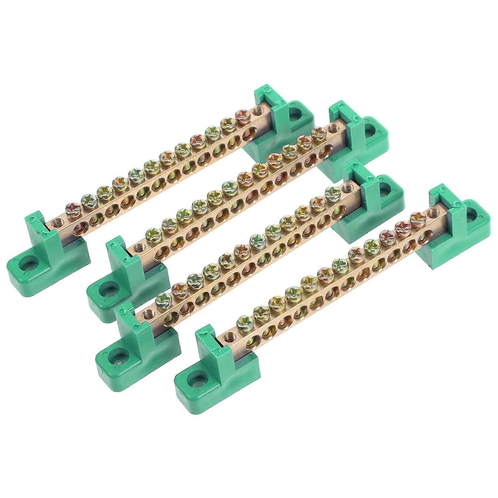 Copper Terminal Block for Ground Circuit 8Pcs Kit