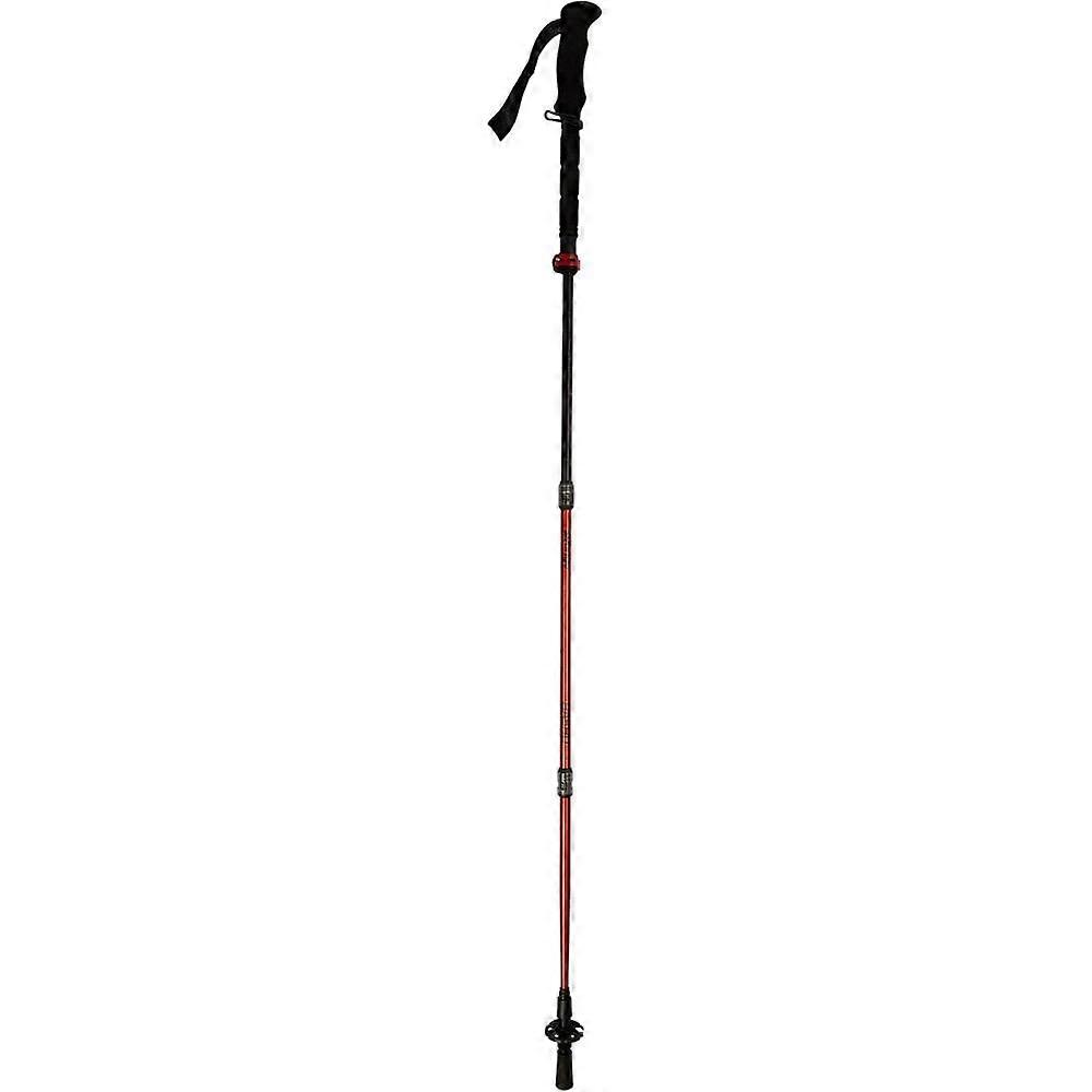 Vango Basho Folding Walking Pole - Single / Red / ONE