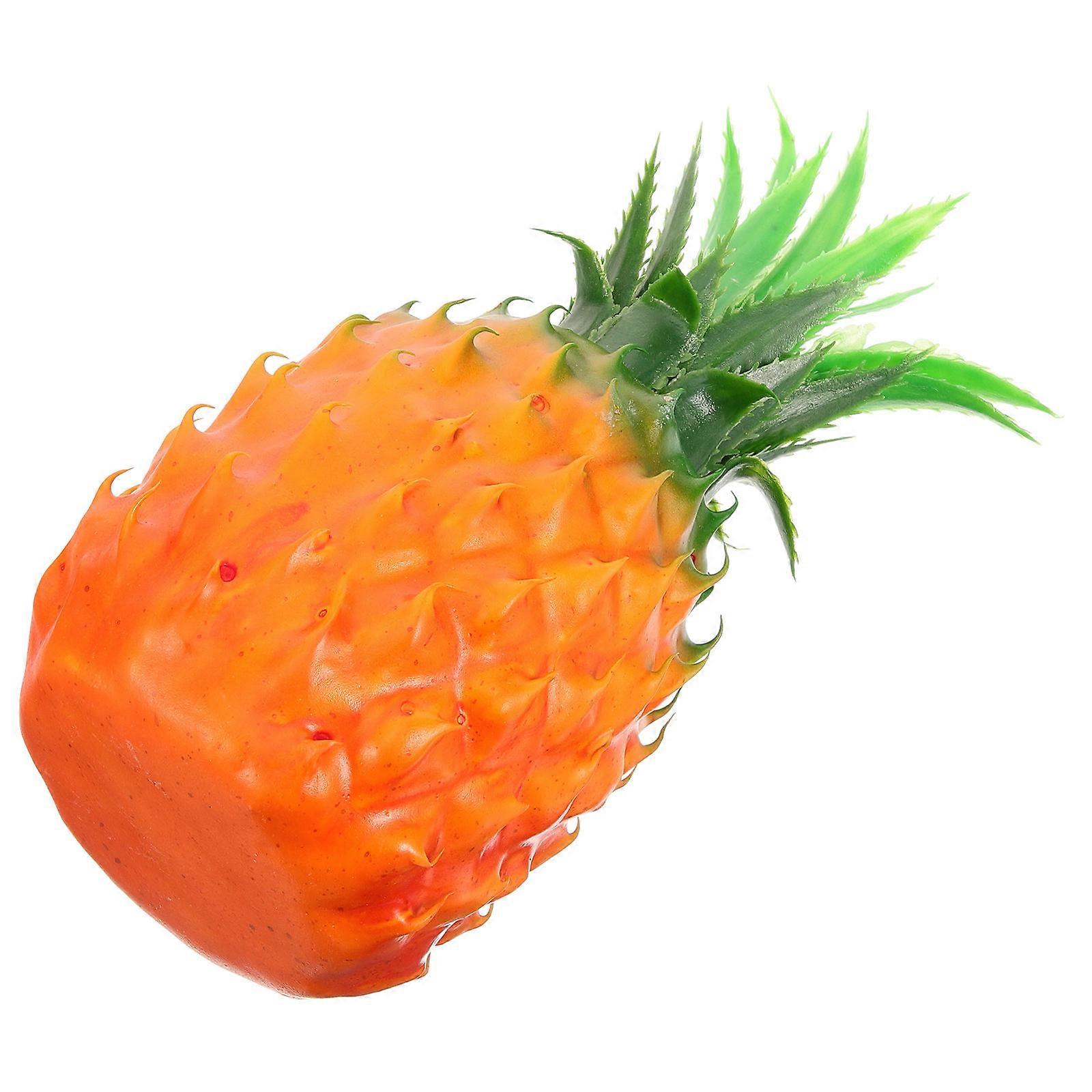 Artificial Pineapple Model for Playing Photography Prop Orange