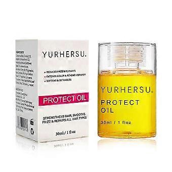 Heat Protectant for Hair - Hair Oil for Frizzy Hair, Damaged, Curly Hair | Hair Growth, Instant Shine, Strong Care Serum for Split Ends Curls - Nouris